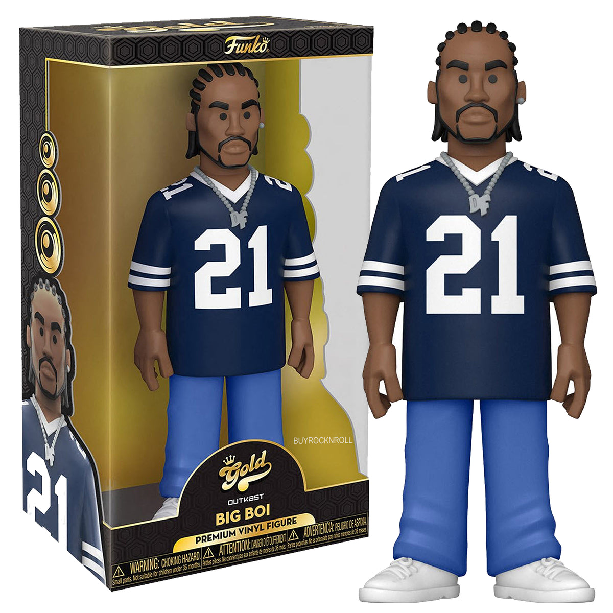 Outkast Collectible Handpicked 2021 Funko Premium Vinyl Gold Big Boi 12