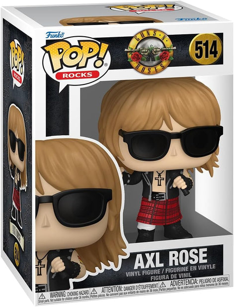 Guns N Roses 2026 Funko Pop! Rocks Axl Rose Slash Duff McKagan NM/MT Set #51 #514 #515