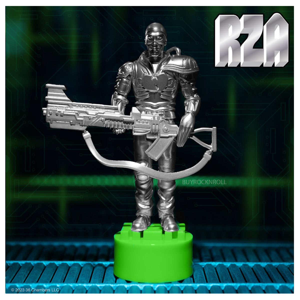 Bobby Digital Box Set Metallic Silver w/45 adapter RZA's B.O.B.B.Y. & Holocaust (Silkworm)