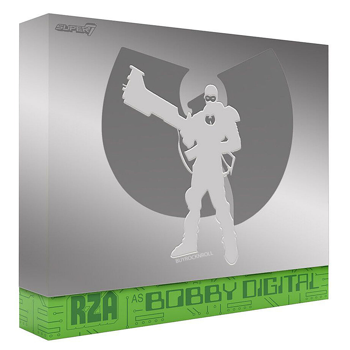 Bobby Digital Box Set Metallic Silver w/45 adapter RZA's B.O.B.B.Y. & Holocaust (Silkworm)