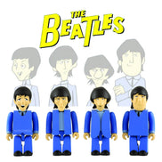 The Beatles 2007 Medicom Kubrick Can't Buy Me Love Animated Figure Set NM Box