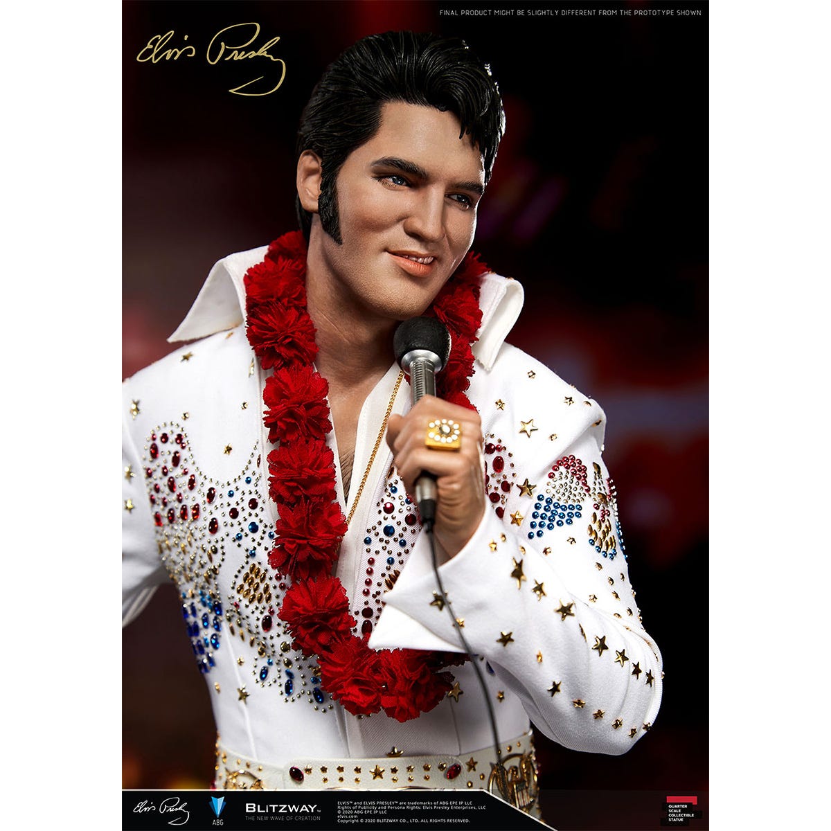 Elvis Presley Collectible 2021 Blitzway 