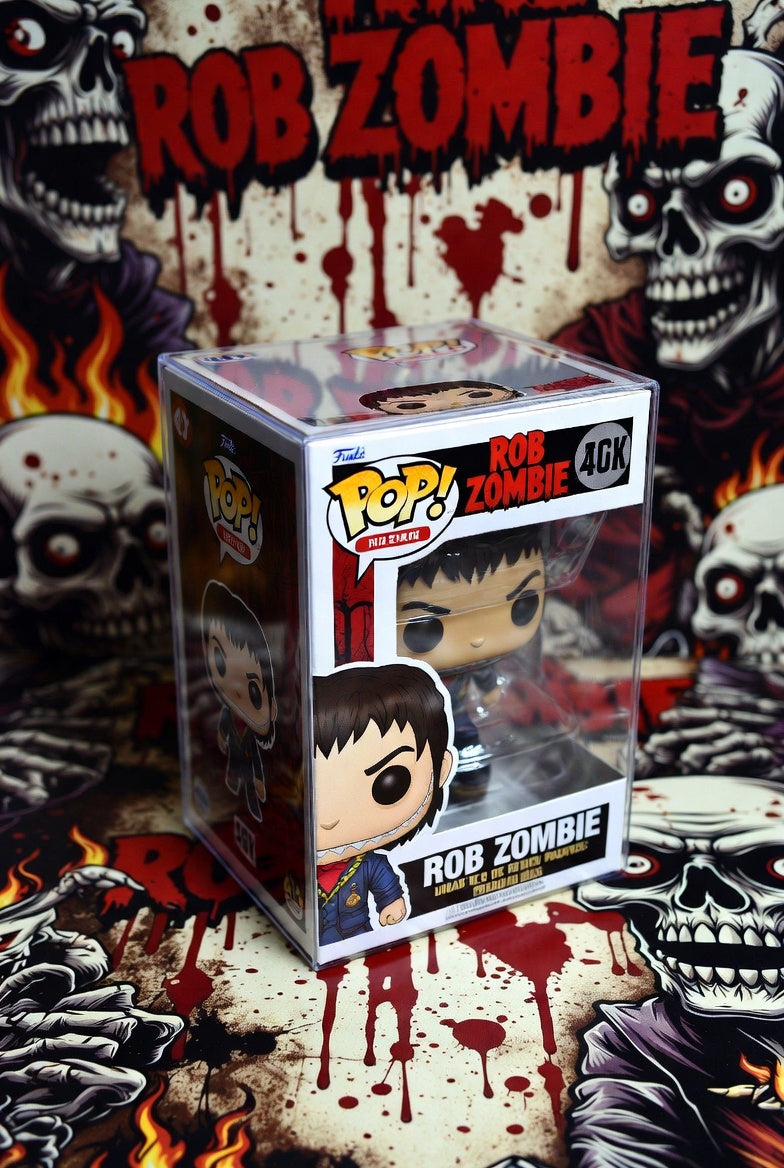 Rob Zombie Collectible 2026 Funko Pop! Rocks Vinyl Figure #490 NM/MT