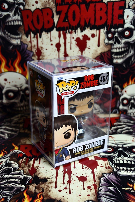 Rob Zombie Collectible 2026 Funko Pop! Rocks Vinyl Figure #490 NM/MT