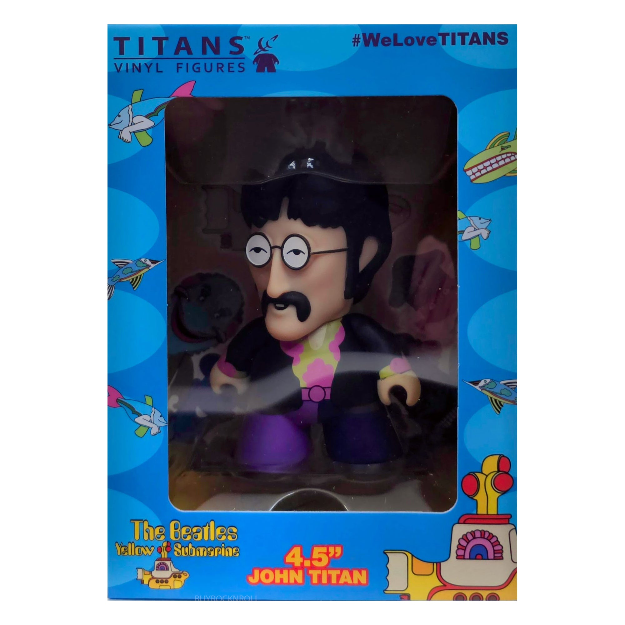 Beatles Collectible 2019 Titans Yellow Submarine John Titan (Lennon) 4.5