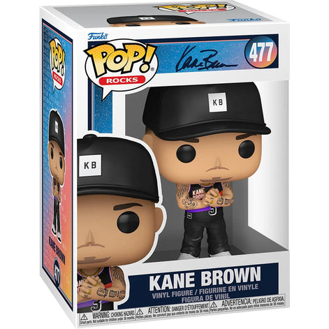 Kane Brown Collectible Funko Pop Rocks Vinyl Figure #477