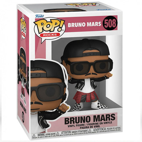 Bruno Mars Funko Pop Rocks #508 APT Ensemble NM/MT in 0.50 mm Premium Protector