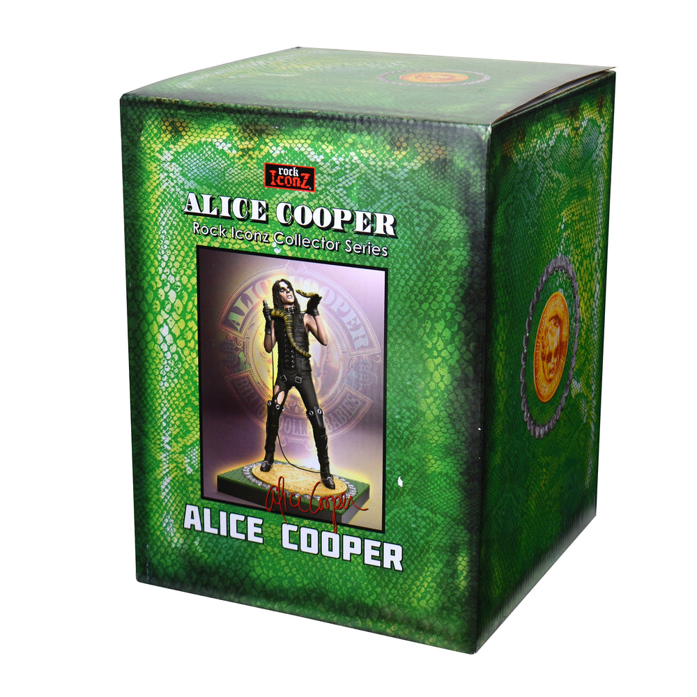 Alice Cooper 2017 KnuckleBonz Rock Iconz Alice Cooper Snake Statue #135/3000