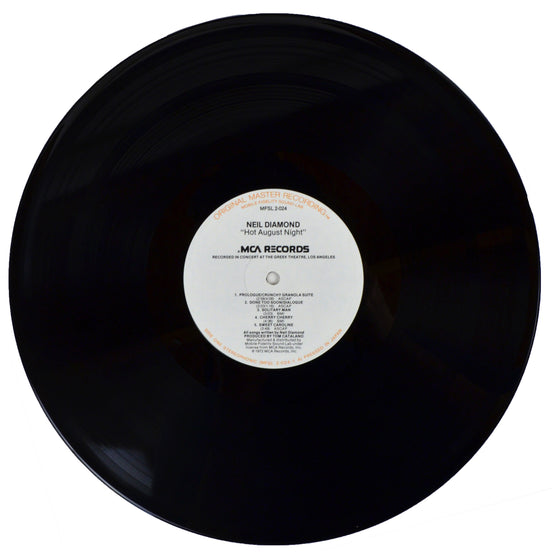 MFSL Collectors 1980 Mobile Fidelity Neil Diamond - Hot August Night LP 2-024 NM/MT