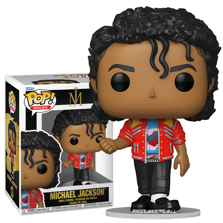 Funko Pop! Rocks #491 Michael Jackson Beat It - NM/MT w/ Acrylic Hard Protector