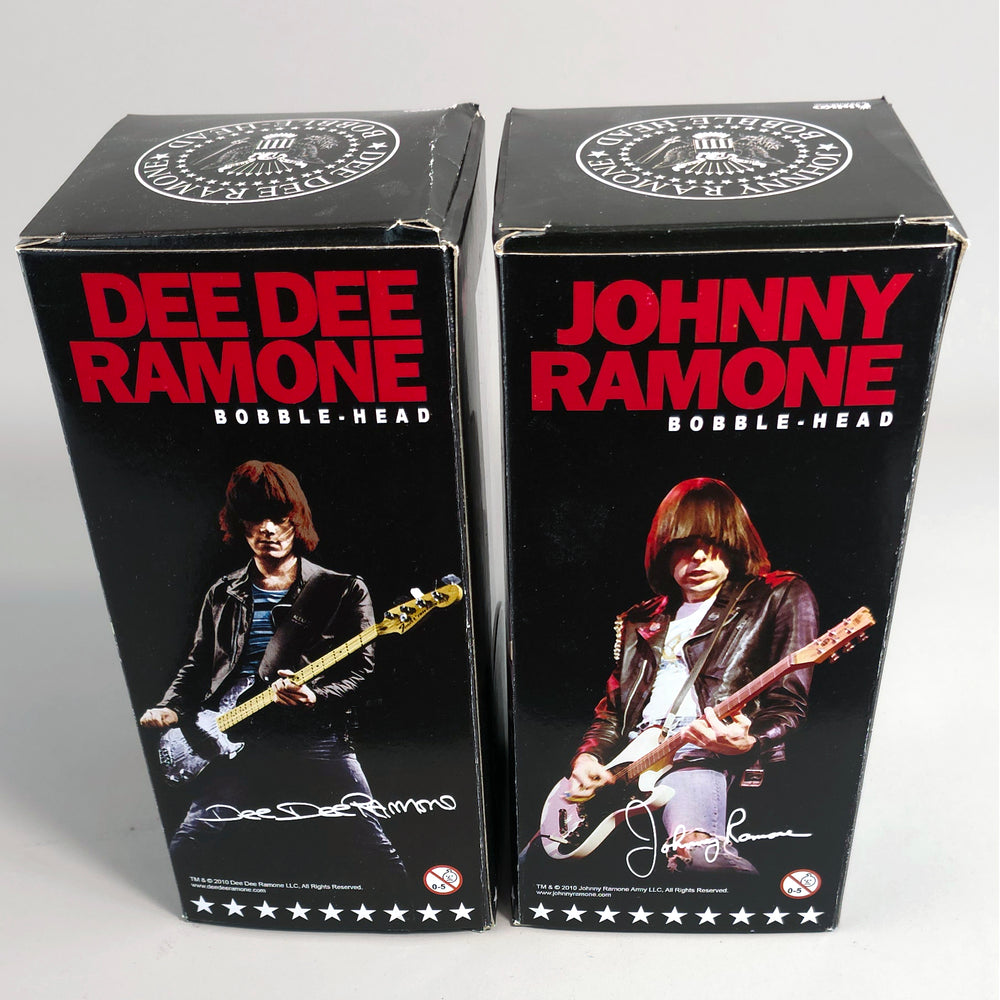 NEW Ramones Collectible 2010 Funko Dee Dee & Johnny Wacky Wobbler Set