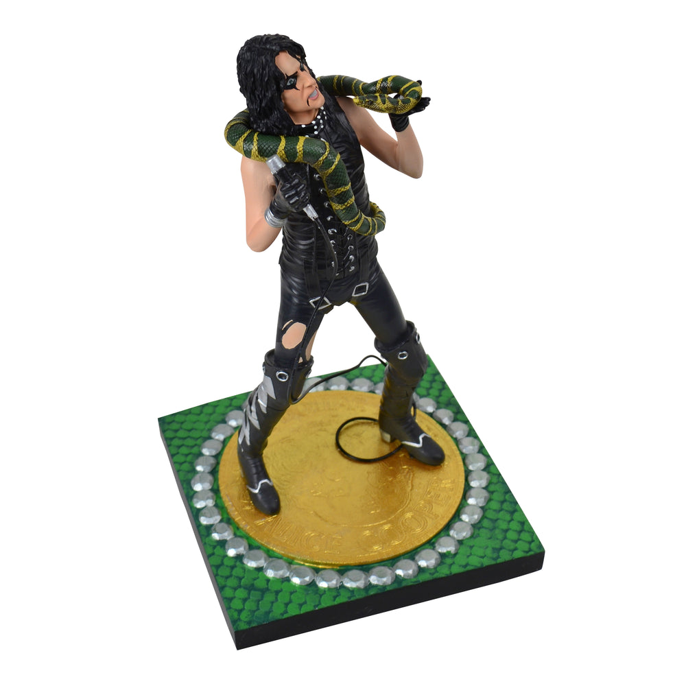 Alice Cooper 2017 KnuckleBonz Rock Iconz Alice Cooper Snake Statue #135/3000