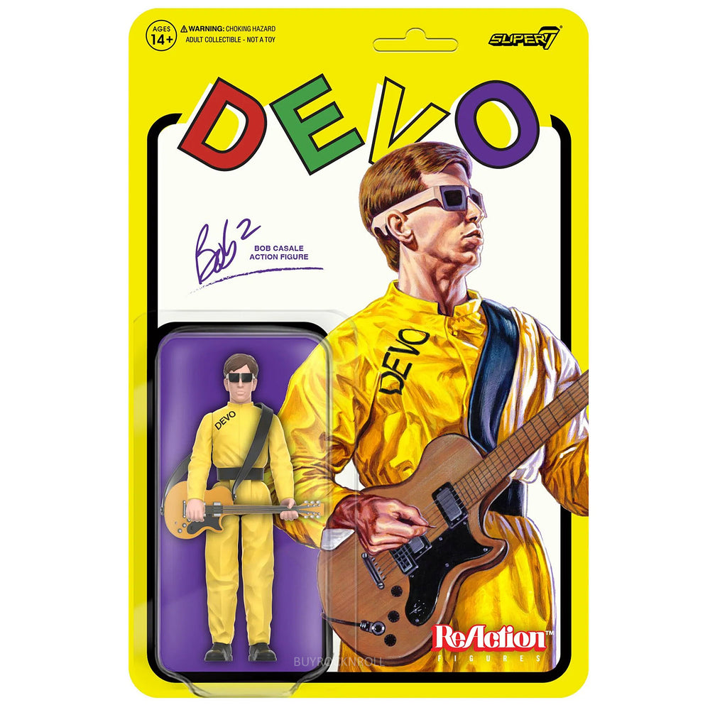 DEVO Collectible 2023 Super7 Reaction Figure Bob 2 (Satisfaction)