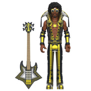 Bootsy Collins Collectible Unpunched Super7 Black and Gold Reaction Figure