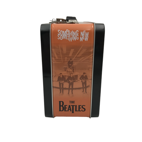 The Beatles 2024 Factory Entertainment Something New Album Cover Tin Tote Lunch Box