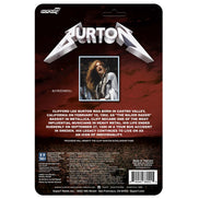 Metallica Collectible 2024 Handpicked Unpunched Super7 Cliff Burton Flannel Reaction Figure