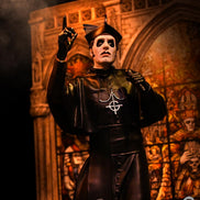 Ghost 2021 KnuckleBonz Rock Iconz Statue Cardinal Copia Black Tuxedo -Variant