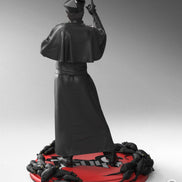 Ghost 2021 KnuckleBonz Rock Iconz Statue Cardinal Copia Black Tuxedo -Variant