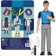 DEVO Collectibles - Super7 Reaction Figure Set of 5 - Gerald Casale Mark Mothersbaugh Bob2 Bob M Booji Boy