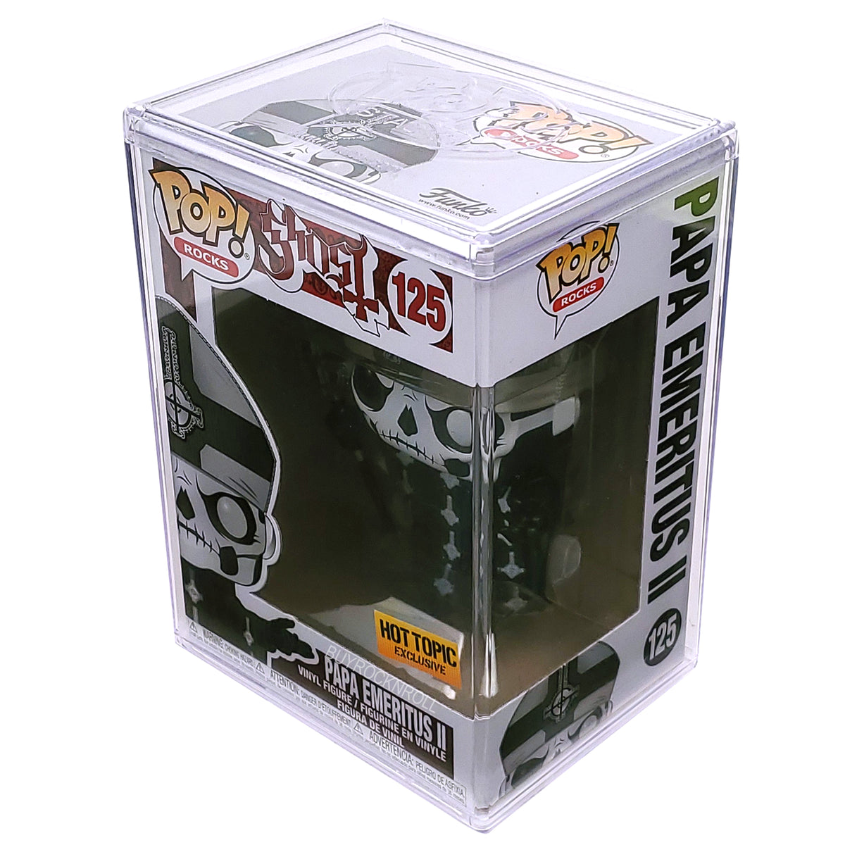 Ghost Collectible: 2020 Funko Pop! Rocks Papa Emeritus IV Figure #189 in Funko Stacks