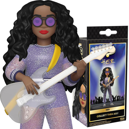 H.E.R Collectible 2023 Handpicked Funko Vinyl Gold 5" Figure - 2019 Grammy Performance
