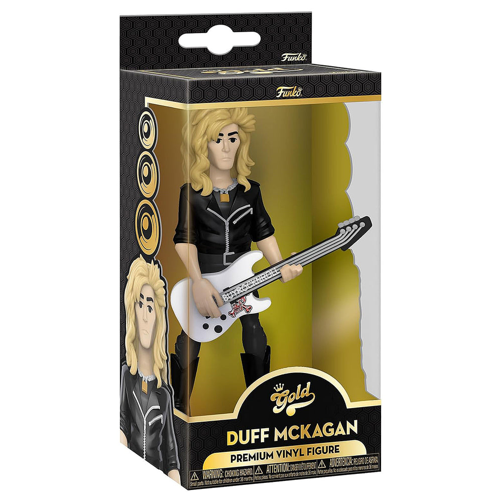Guns N Roses Handpicked 2022 Funko Gold Vinyl Axl Slash & Duff Figure Set