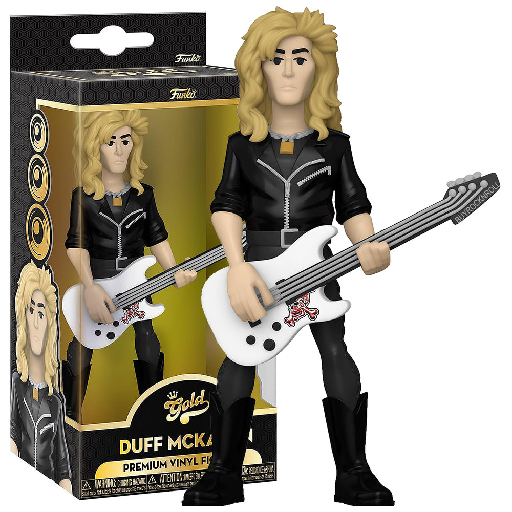 Guns N Roses Collectible 2022 Handpicked Funko Premium Vinyl Gold Duff McKagan 5" Figure