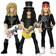 Guns N Roses Handpicked 2022 Funko Gold Vinyl Axl Slash & Duff Figure Set