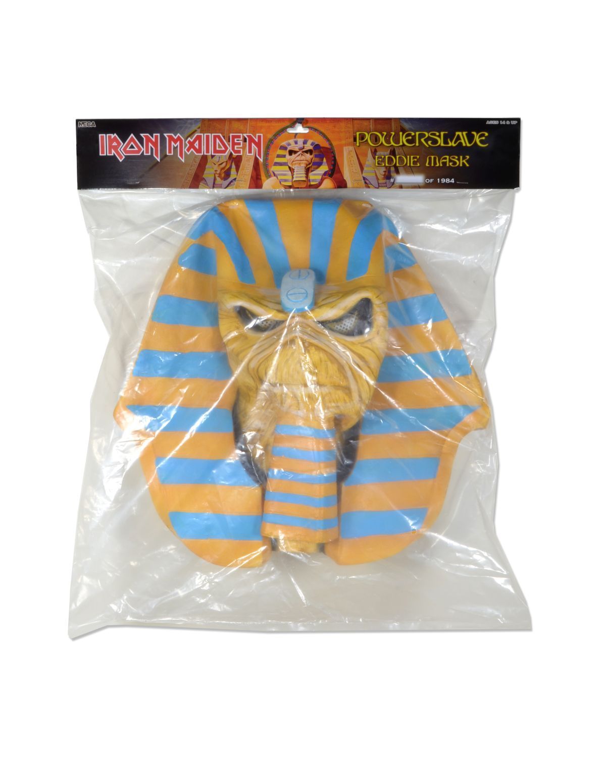 Iron Maiden Collectible 2015 NECA Iron Maiden 30th Anniversary Powerslave Mask #73/1984