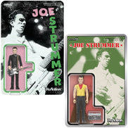 The Clash Collectible 2023 / 2024 Super7 Joe Strummer Reaction Figures Set of 2