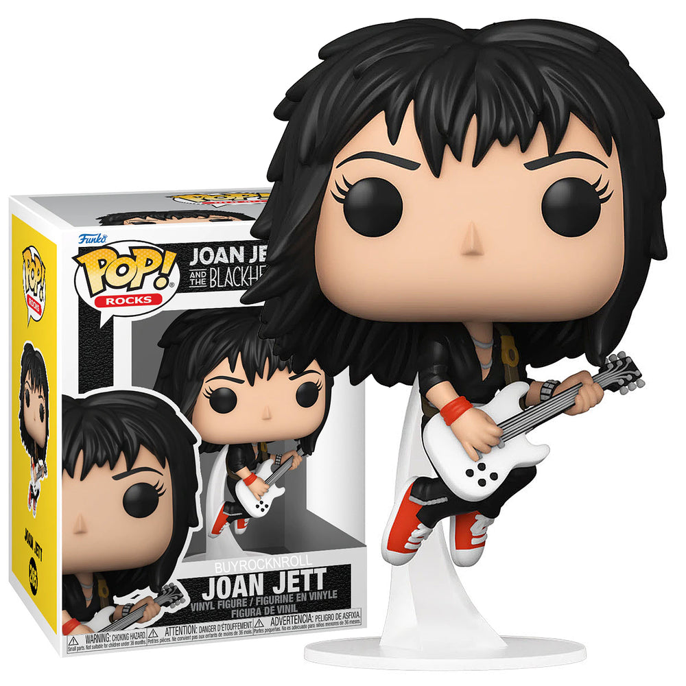 Joan Jett & The Blackhearts Handpicked 2021 Funko Pop Rocks Figure #265