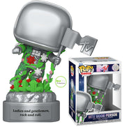 MTV Collectible 2024 Pop Ads Icons 40th Anniversary Moon Person With Flowers 201