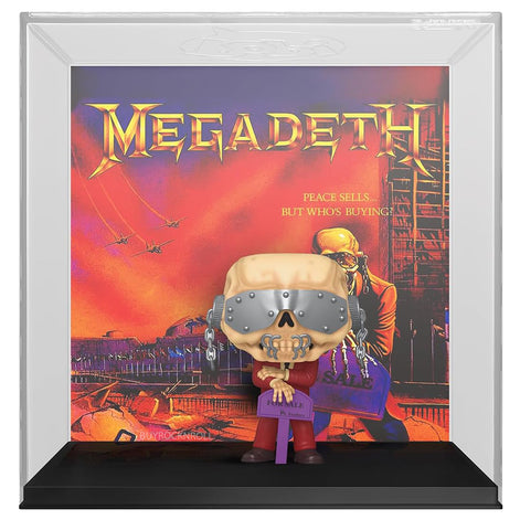 Megadeth Collectible 2023 Funko Pop Albums Peace Sells #61 NM/MT (Vic Rattlehead)