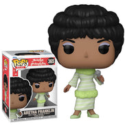 Aretha Franklin Collectible 2023 Handpicked Funko Pop Rocks Green Dress Figure #365