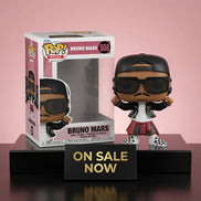 Bruno Mars Funko Pop Rocks #508 APT Ensemble NM/MT in 0.50 mm Premium Protector