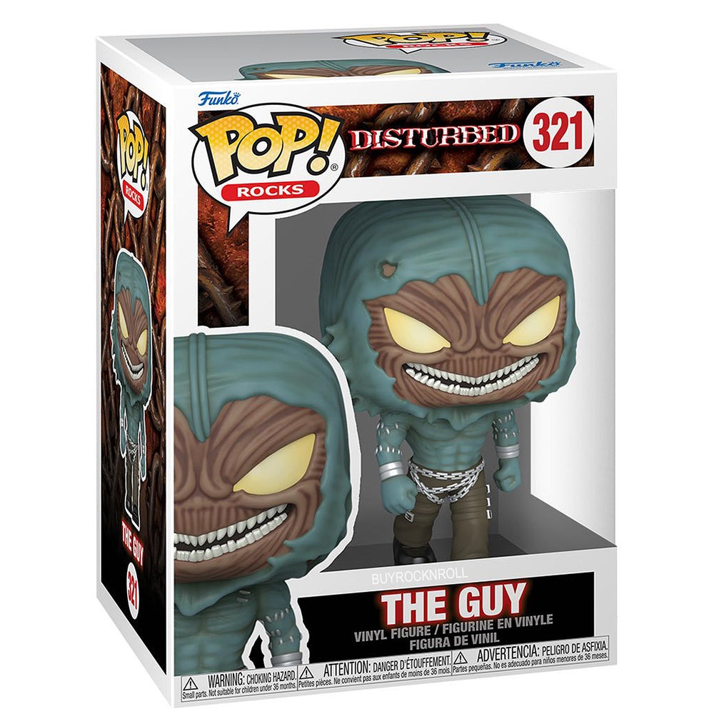 Disturbed Collectible 2023 Funko Pop Rocks The Guy Vinyl Figure #321