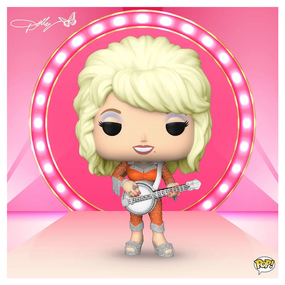 Dolly Parton Collectible 2023 Funko Pop Rocks Vinyl Figure #268