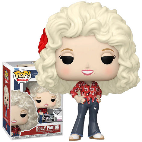 Dolly Parton Collectible 2024 Funko Pop Rocks 1977 Tour Vinyl Figure #351