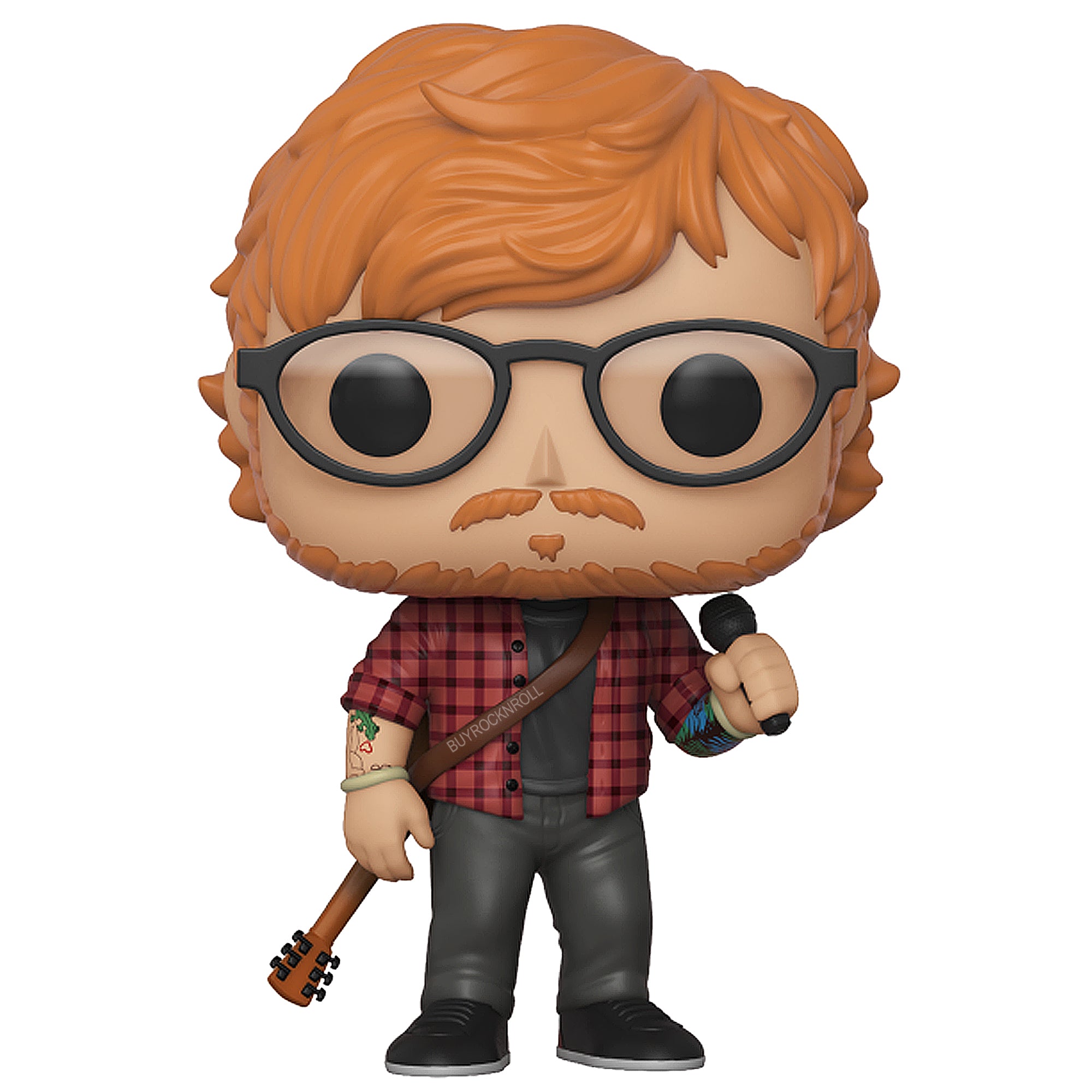 Ed Sheeran Collectible 2018 Funko Pop! Rocks Vinyl Figure #76 in Protector