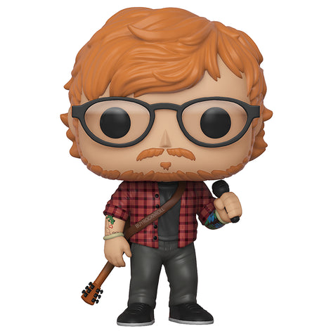 Ed Sheeran Collectible 2018 Funko Pop! Rocks Vinyl Figure #76 in Protector
