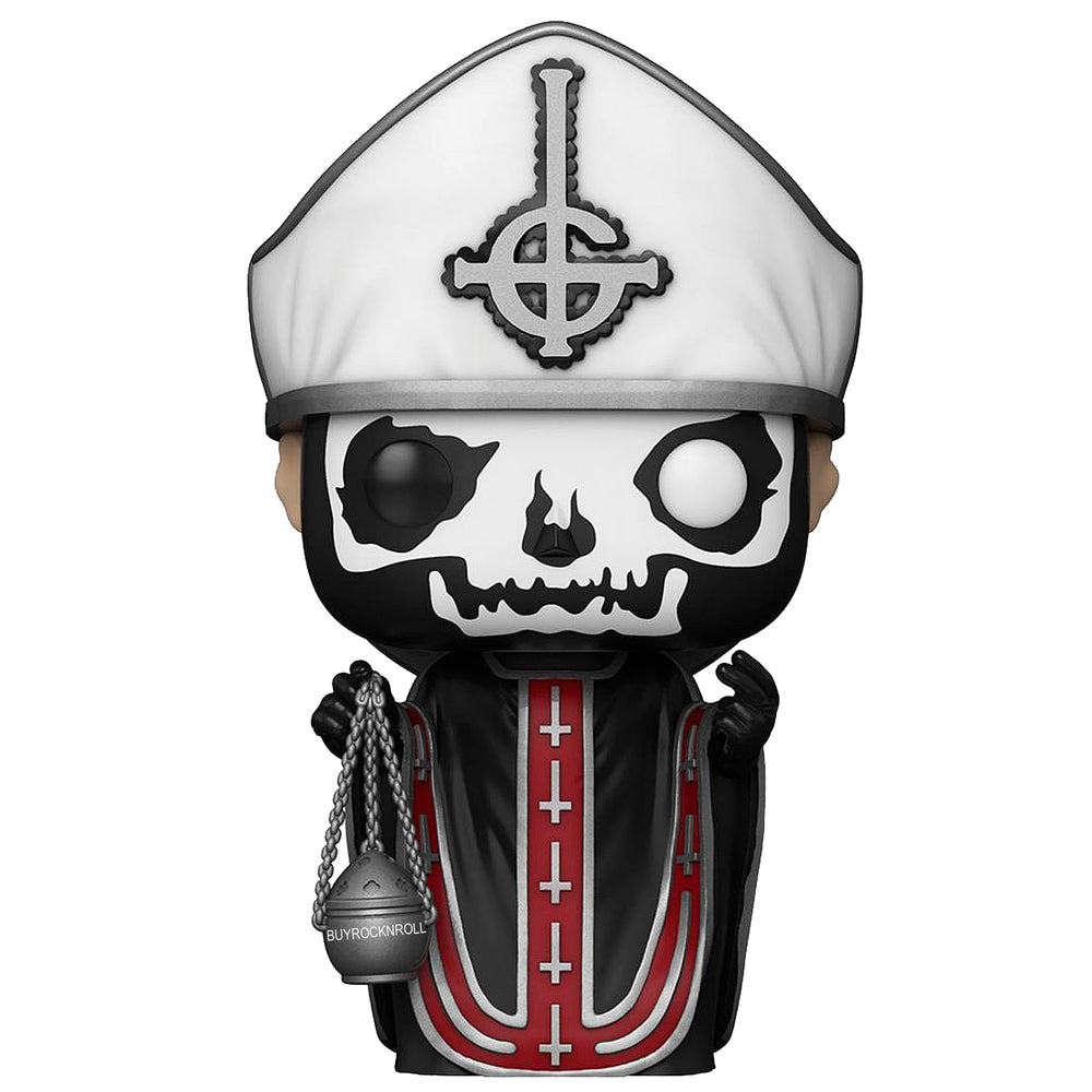 Ghost Collectible: 2022 Funko Pop! Rocks Papa Emeritus I Figure #241 in Funko Stacks