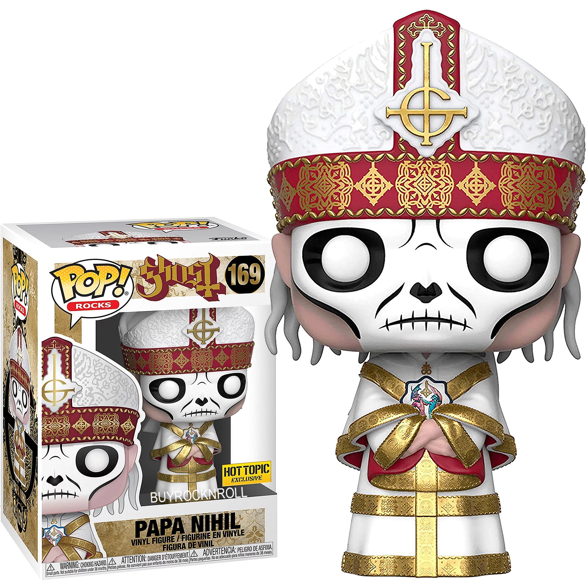Ghost Collectible: 2020 Funko Pop! Rocks Papa Nihil Figure #169 in Funko Stacks