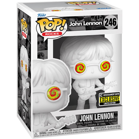 Beatles Collectible 2021 Handpicked Funko Pop Rocks Exclusive EE John Lennon Figure #246