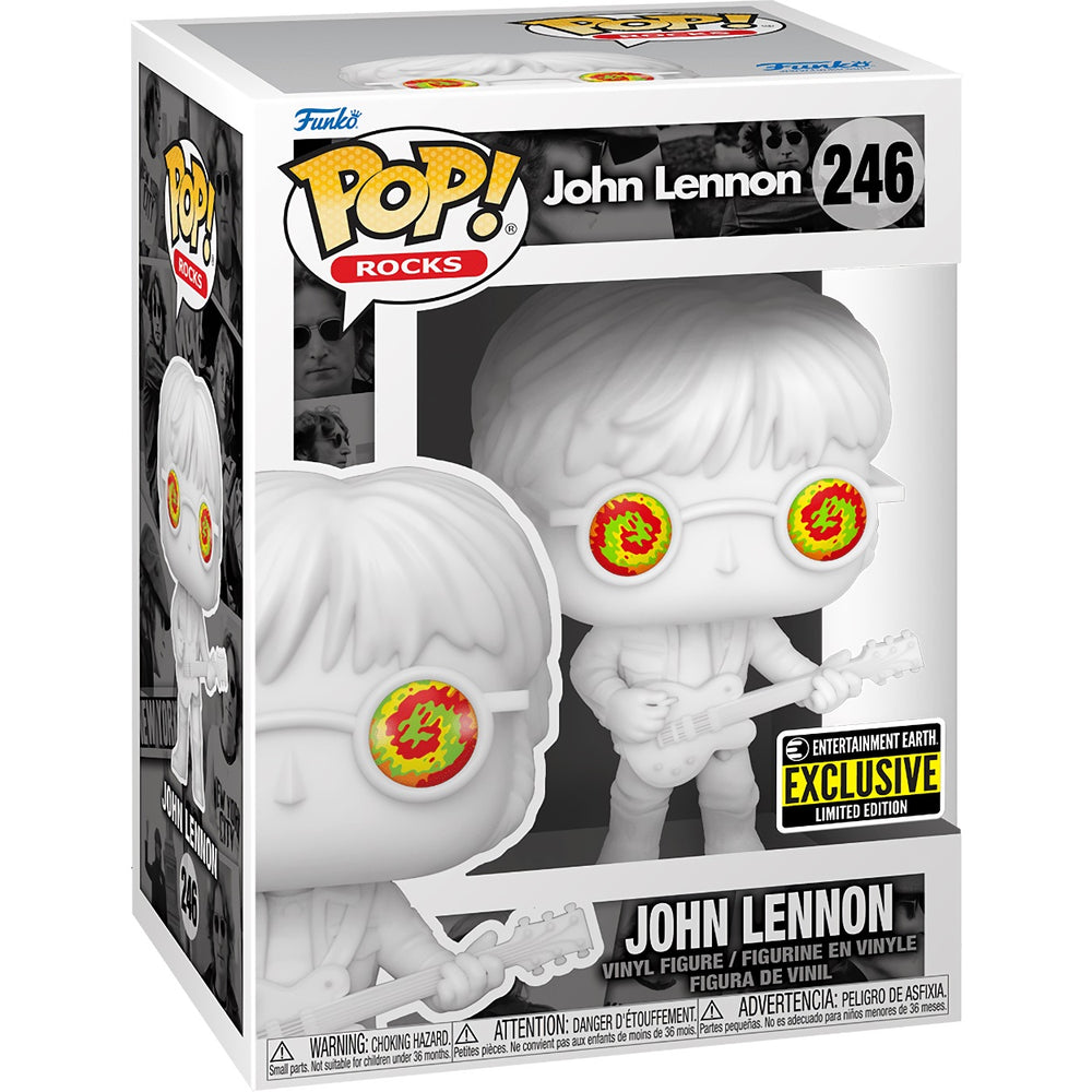 Beatles Collectible 2021 Handpicked Funko Pop Rocks Exclusive EE John Lennon Figure #246