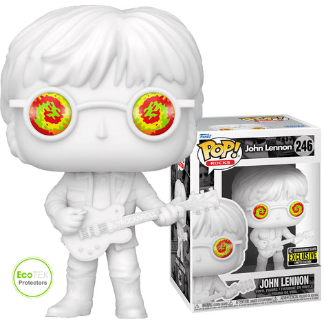 Beatles Collectible 2021 Handpicked Funko Pop Rocks Exclusive EE John Lennon Figure #246