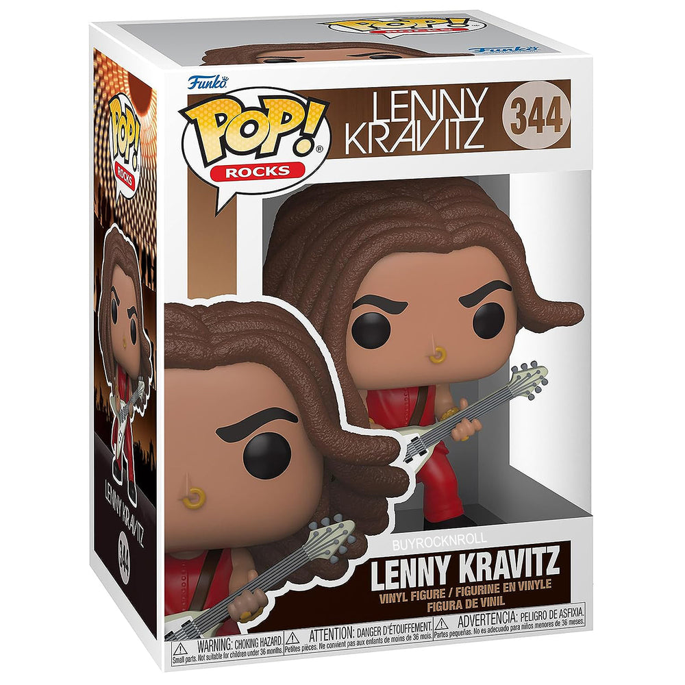 Lenny Kravitz Collectible 2021 Handpicked Funko Pop! Rocks Figure #344