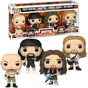 Pantera Collectible 2023 Handpicked Funko Pop Rocks Figures - 4 Pack