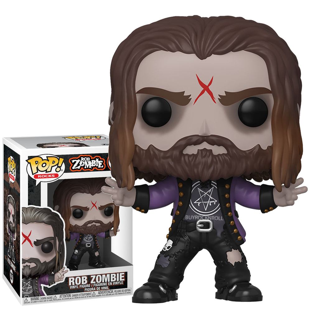 Rob Zombie Collectible 2019 Funko Pop! Rocks Vinyl Figure #137 NM/MT