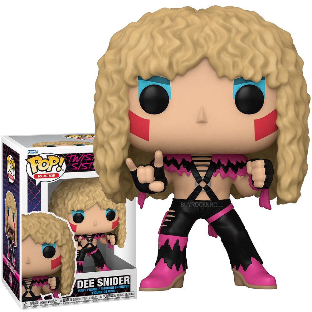 Twisted Sister Collectible 2023 Handpicked Funko Pop Rocks Dee Snider Figure #294