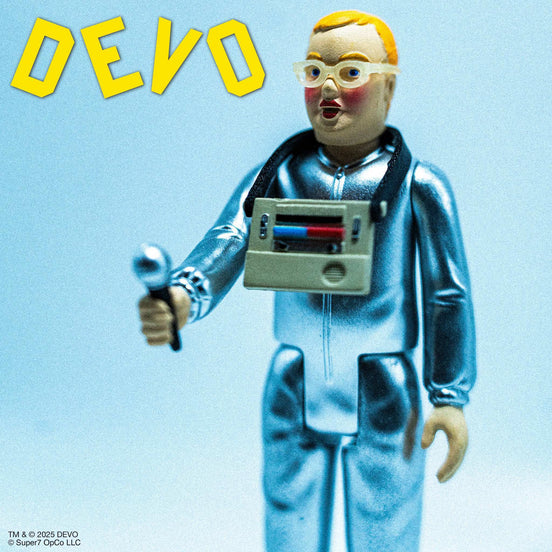 DEVO Collectible 2025 Handpicked Super7 Reaction Figure Booji Boy